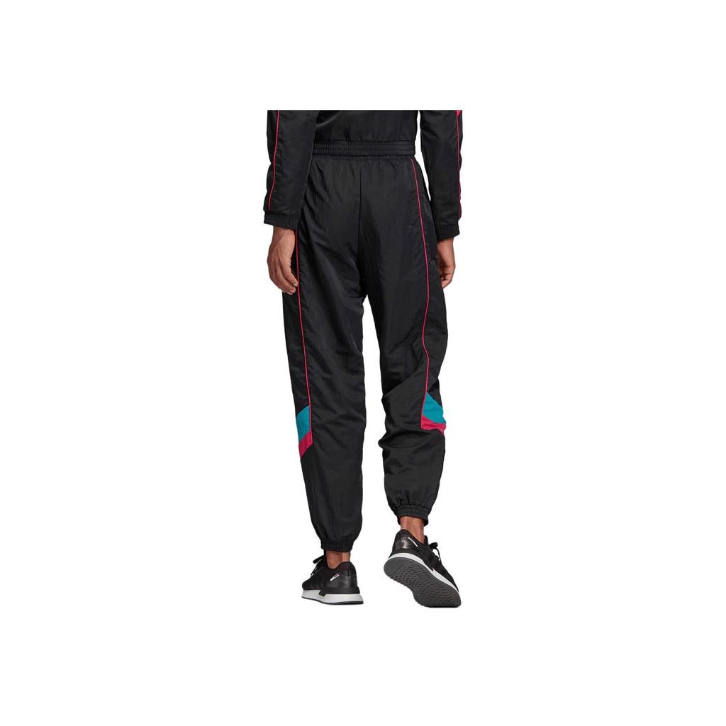 Adidas Originals Comfortable Breathable Striped Retro Sports Jogger Pants Women Bottoms Black GC8781