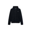 Polo Ralph Lauren Ss22 Solid Color Embroidered Logo Zip-Up Hoodie Men Outerwear Black 710652313-001