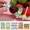 Party Decoration Resin Tableware Fruit Fork Toothpick Stick Cake Dessert Pick