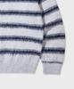GLW Striped Brushed Knit Gray