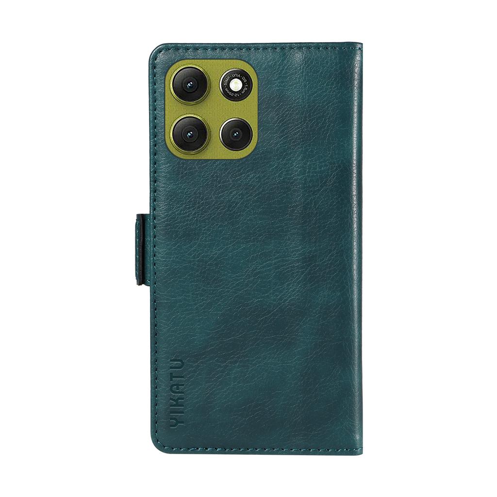 For Motorola Moto G86 5G Case YIKATU YK-007 Litchi Texture PU Leather Wallet Phone Cover
