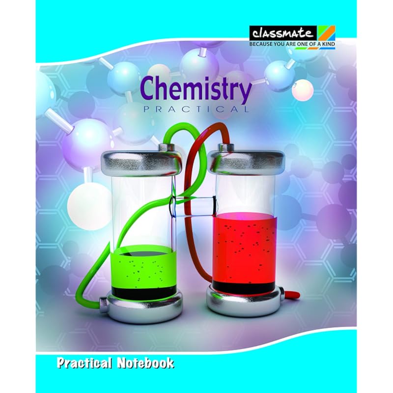 Classmate Practical Notebook - Chemistry, Hard Cover, 116 Pages, 265X215Mm - Pack Of 6