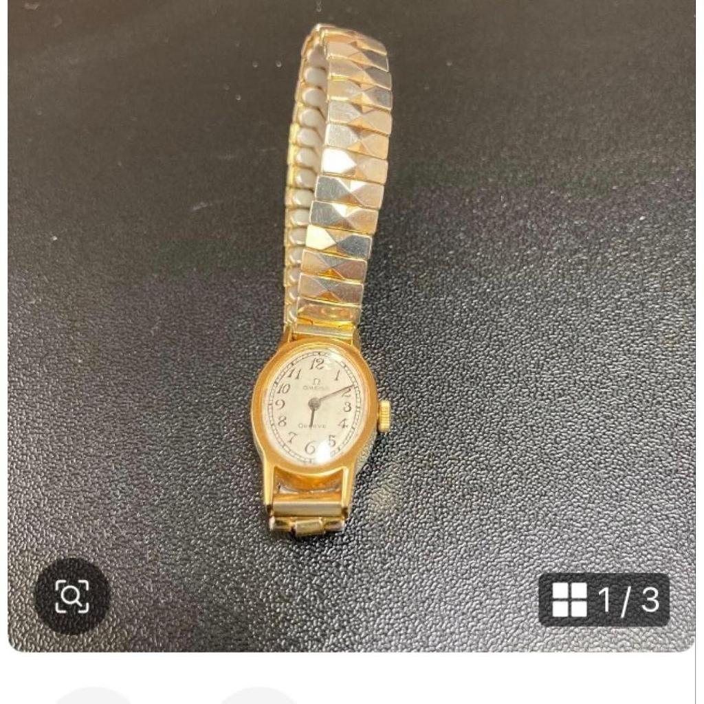 Б/у OMEGA Geneve Женские часы OMEGA Geneve Золотого цвета