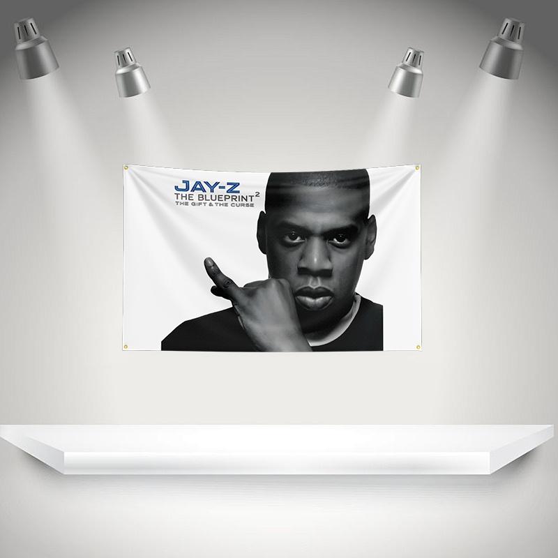 Баннер музыкальной рок-группы THE J-jay-z Flag, Баннер с HD-печатью, Гобелен для выставки, Для фанатов музыкальных групп, Декор для гаража