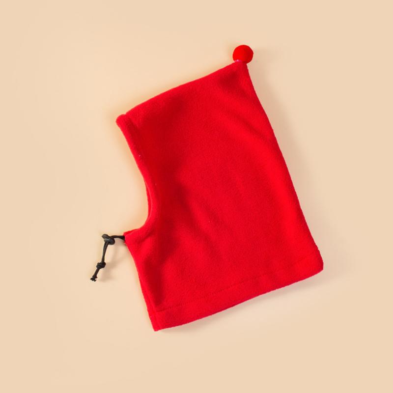 Собачья шапка Флисовая шапка для собаки с высоким воротником Зимние аксессуары для домашних животных Собак Кошек Ветрозащитная Теплая шапка для щенка