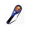 Bedminton Set With Bag 2 Racquets 1 Ball Badminton Set Blue Color