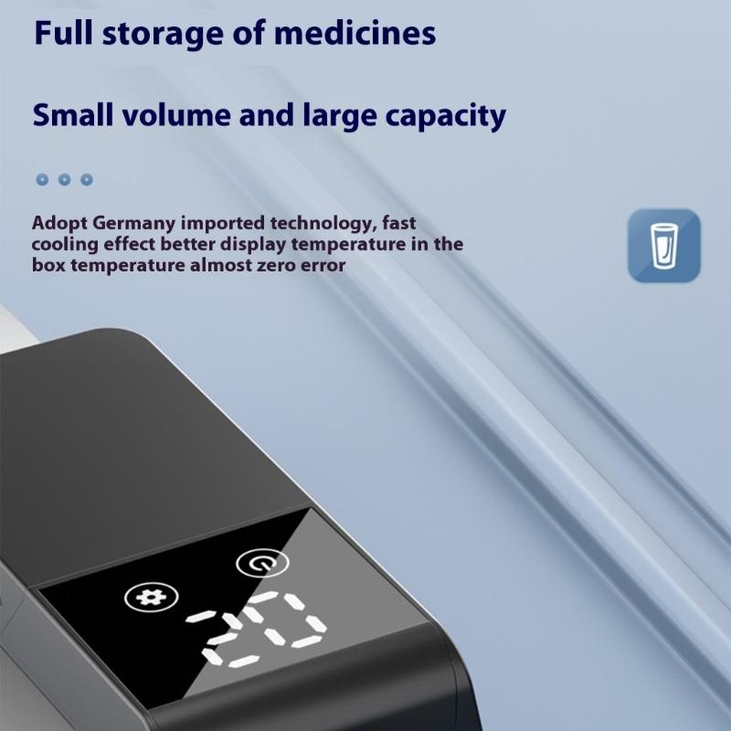 Emergencies Cooling Bag Portable Emergencies Refrigerator Emergencies Cooling Case for Travel Essential & Prescription Pens