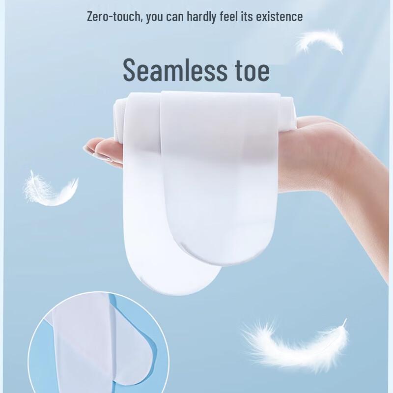 Yalu Girls' Summer Thin White Dance Pantyhose (2-Pack)