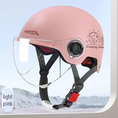 Легкий половинный шлем Lishi Sun Protection для электровелосипеда