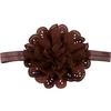 18cm Handmade Chiffon Craft Mesh Hollow Flower With Headband  for Children Headwear Hair Accessories