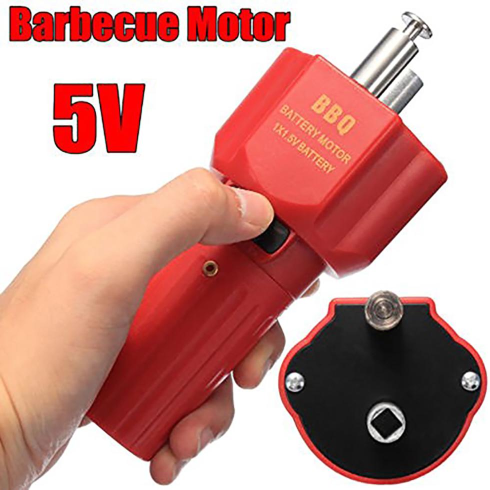 USB Grill Outdoor Picnic 5V Barbecue Motor Rotisserie Rotator Roast Bracket Holder Supplies Kitchen BBQ Cooking Tools