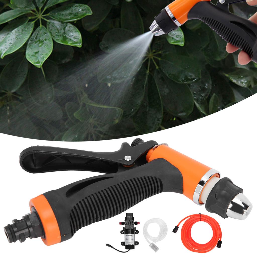 24 В 100 Вт Мойка высокого давления Водяной насос Распылитель Комплект Портативные аксессуары для автомойки автомобилей