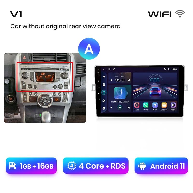 Junsun CarPlay Android Auto Car Radio for Toyota Verso R20 2009 2011 2012-2018 GPS Intelligent Systems Multimedia Car Radio