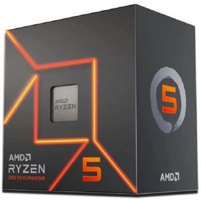 Процессор AMD Ryzen™ 5 7600 6-ядерный 12-поточный разблокированный для настольных ПК