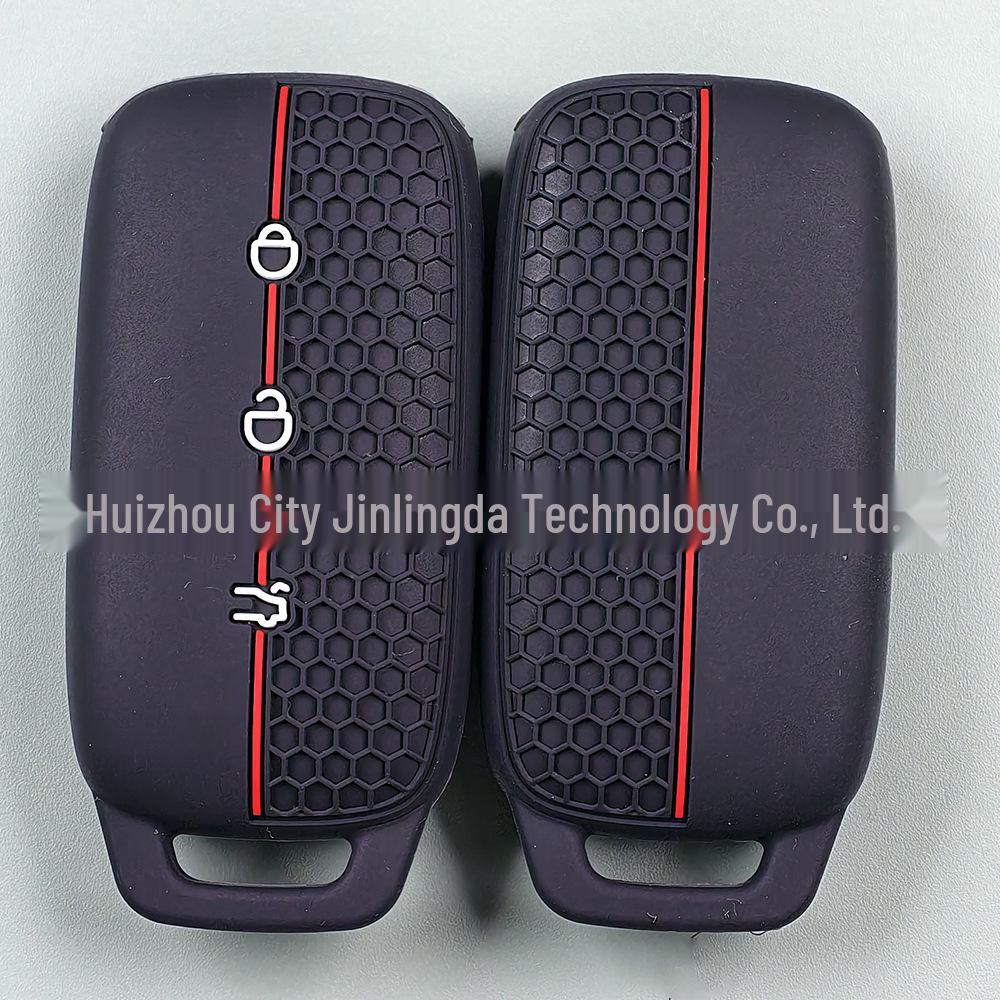 Silicone Honeycomb Key Cover for Geely Galaxy L7 L6 E8 Emgrand Starship 7