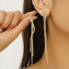Exquisite Zircon Tassel Earrings: Luxurious, Unique Design for Women