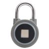 Fingerprint Portable   Lock Smart Padlock Keyless AntiTheft Security Door Tool IP65 Waterproof for Bag Drawer Suitcase(Gray Blue )