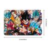 DragonBall Anime Dragon Ball Collage Floor Door Bathroom Kitchen Mats Anti-Slip Doormat Garden Entrance Rug Carpet Footpad