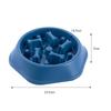Pet Slow Eating Dog Bowl Slow Feeder Dog Food Bowl Prevent Obesity Pet Dogs Feeder NonSlip Anti Gulping Feeder