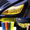 Headlights Protective Film Vinyl Film Sticker Auto Headlight Taillight Film Tint Vinyl Sheet Sticker Universal Multicolor