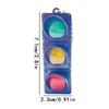 Traffic Light Shape Keychain, Traffic Light Keychain | Creative LED Light Keychain, Signal Lamp,