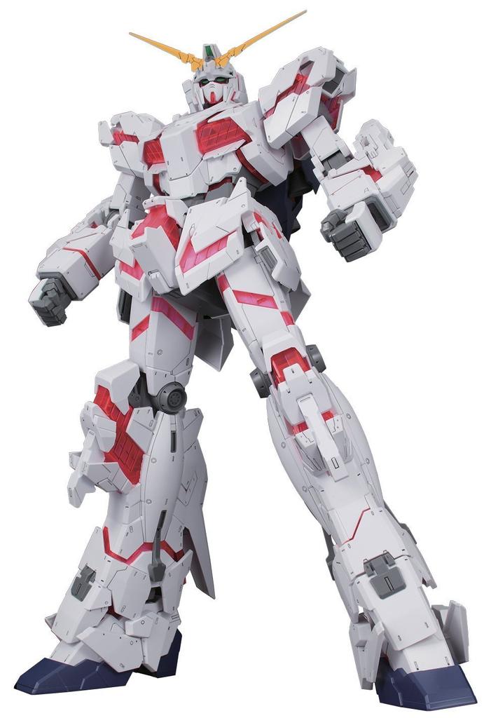 Mega Size Model Mobile Suit Gundam UC Unicorn Gundam Scale Plastic Model (Destroy Mode) 1/48 Color-coded