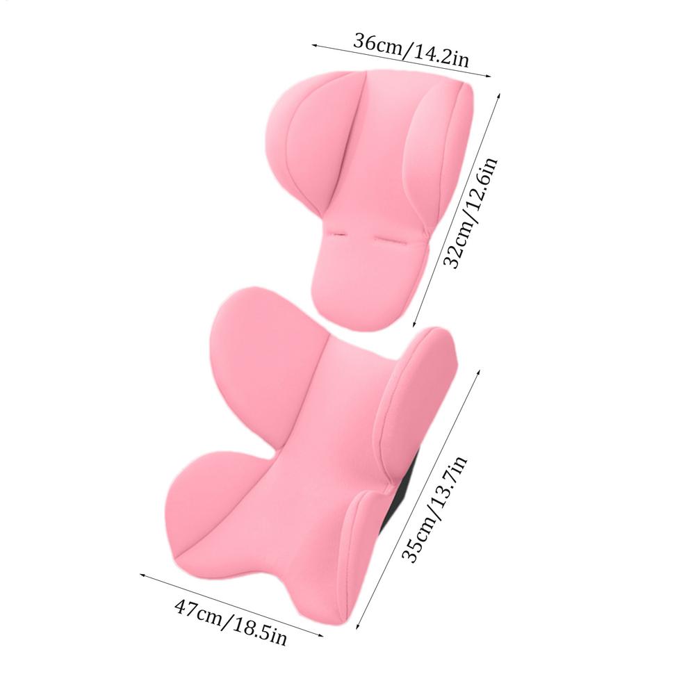 Baby Stroller Cushion Soft Stroller Cushion Pads Head Neck Seat Insert Pad Infant Car Seat Insert Baby Stroller Accessories