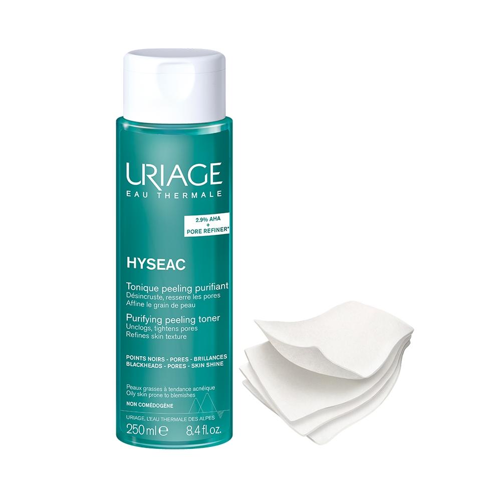 Uriage [Тоник с кератолитическим действием против жирности] Uriage Izeac Тоник 250 мл План + 20 Бесплатных Ватных Дисков
