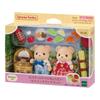 Набор кукол и мебели Sylvanian Families [Братья и сестры Медвежата Бисквитики - Набор для пикника-] FS-60 Марка ST Возраст от 3 лет Игрушка Кукольный домик Sylvanian Families