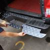 Для Hummer H3 2005-2009 Алюминиевый сплав Автомобильная Задняя Защитная Пластина Бампера Накладка Декоративная Наклейка Автоаксессуары