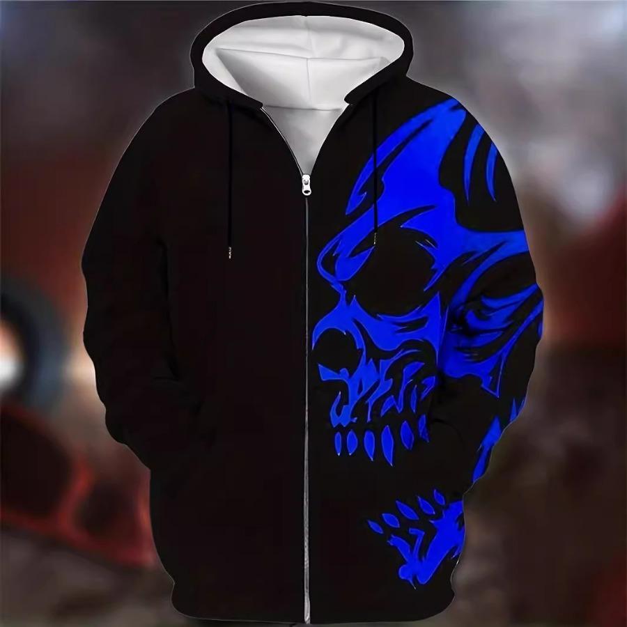 Осенне-зимнее мужское пальто на молнии, большой размер, толстовка с капюшоном, кардиган на молнии, куртка, спортивная толстовка