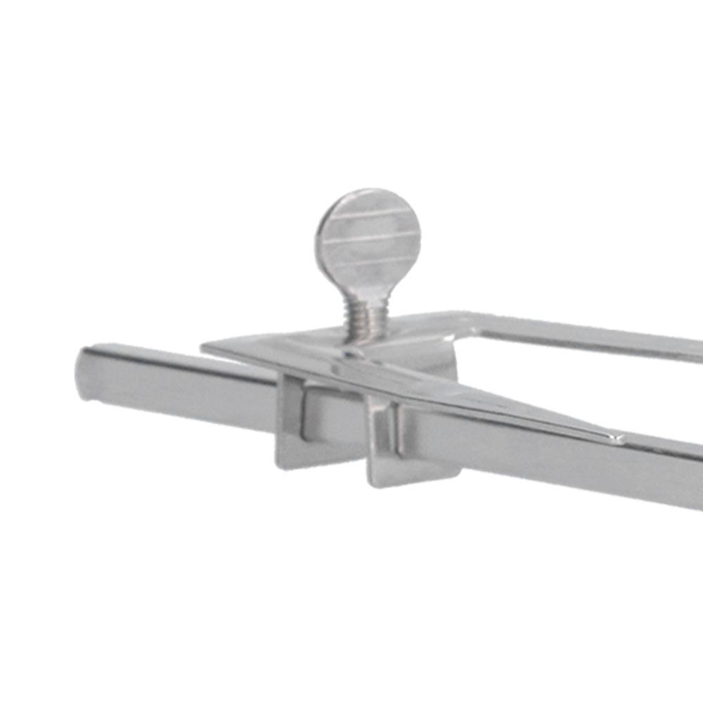 Adjustable Fork Clamps Rotisserie Spit Rod 304 Stainless Steel Replacement Shaft Air Fryer Cooking