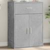 VidaXL Buffet Concrete Grey 60x30x84 Cm Engineered Wood, Storage Cabinet, Entryway Furniture, Accent Furniture, Furniture of 840495