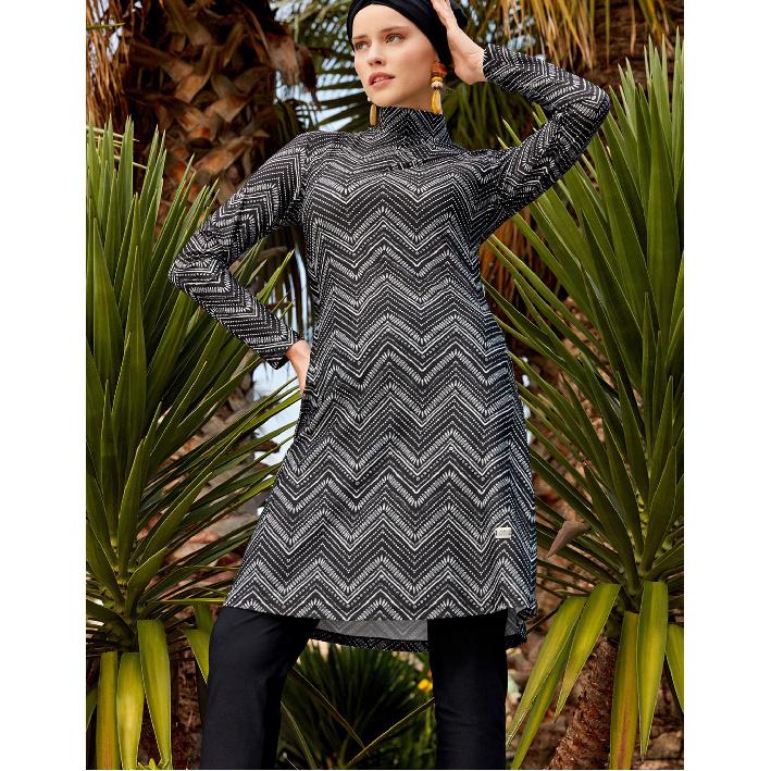 AYRAERYNA Курунг Кедах Калила Вышитый Принтованный Сулам