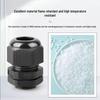 Plastic Nylon Waterproof Cable Connector with Sealing Gland - 3, 4, or 5 Holes