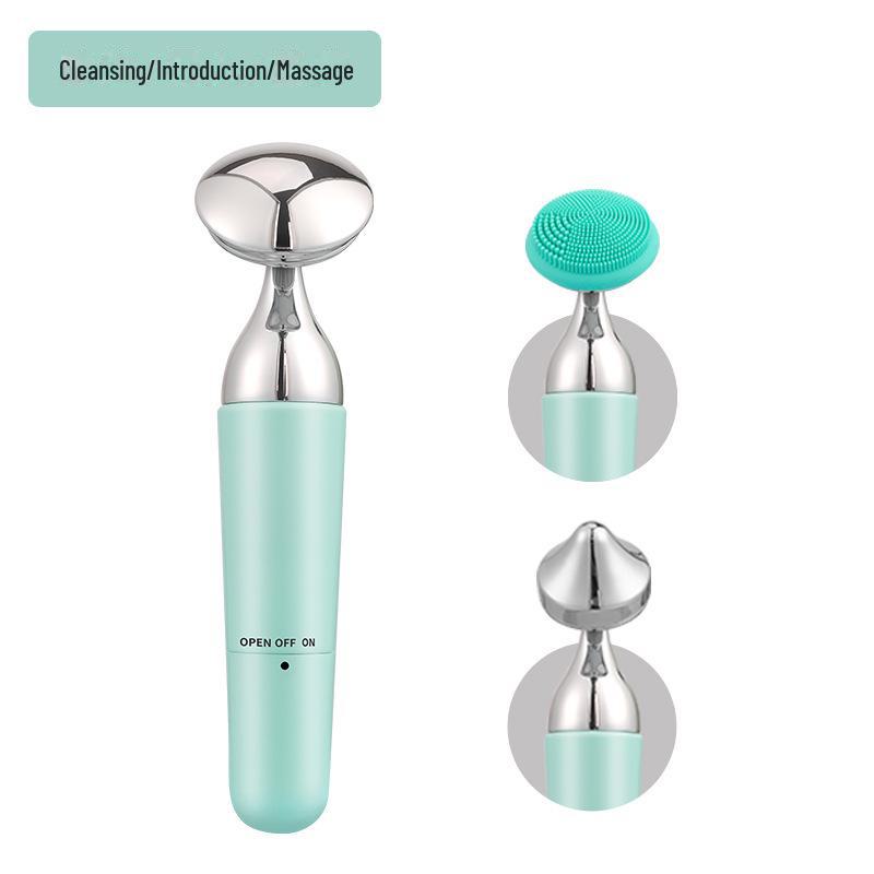 Electric Facial Cleanser: Lifting & Firming Beauty Tool, Vibration Massager, Ion Introduction Device.