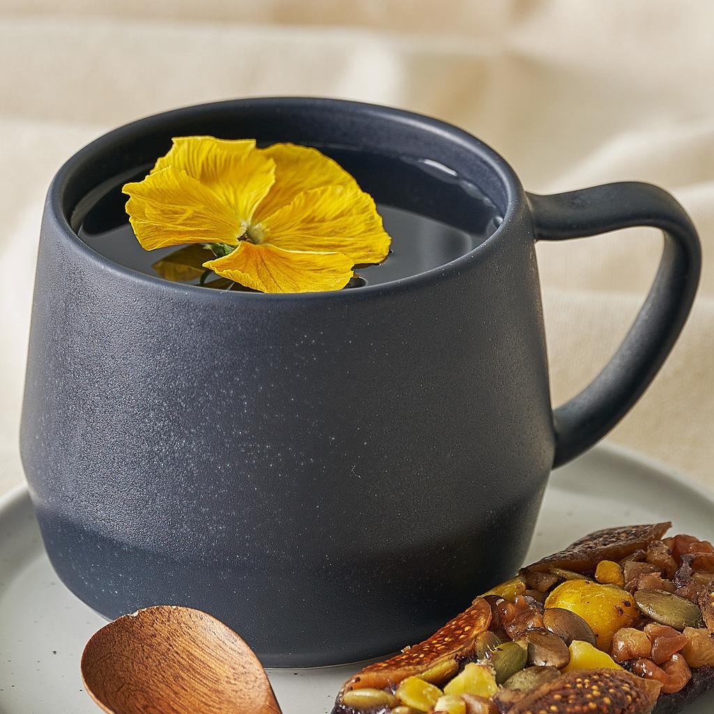 LASSIETTE ARI Керамическая кофейная чашка (270ml) Посуда Посудомоечная машина Духовка Безопасная Синий / Белый