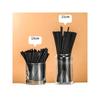 500Pcs Disposable Drinking Plastic Straws Bulk13/21cm Flexible Drinking Straws Plastic Reusable Straw Bar Party Accessories