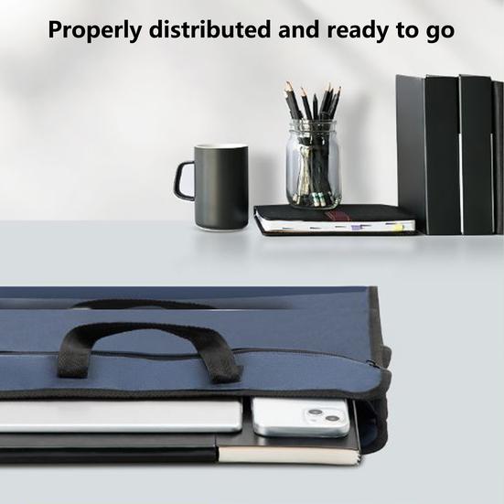 Office Tote Bag Large Capacity Items Storage Unisex Business Briefcase Laptop Bag for Outdoor