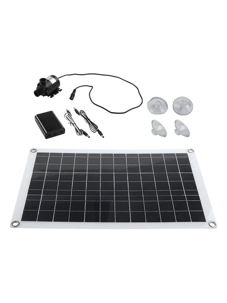 Brushless DC V DC V Brushless Solar Water Pump Kits Lh V DC V Lh Pond Garden Solar Water Pump Kits Brushless Easy Installation