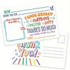 50 карточек, 6 * 4 дюйма, Открытки с благодарностью, Настраиваемые, Благодарственные открытки, Карточки для положительного признания и похвалы, Украшения для вечеринок, Коммерческие