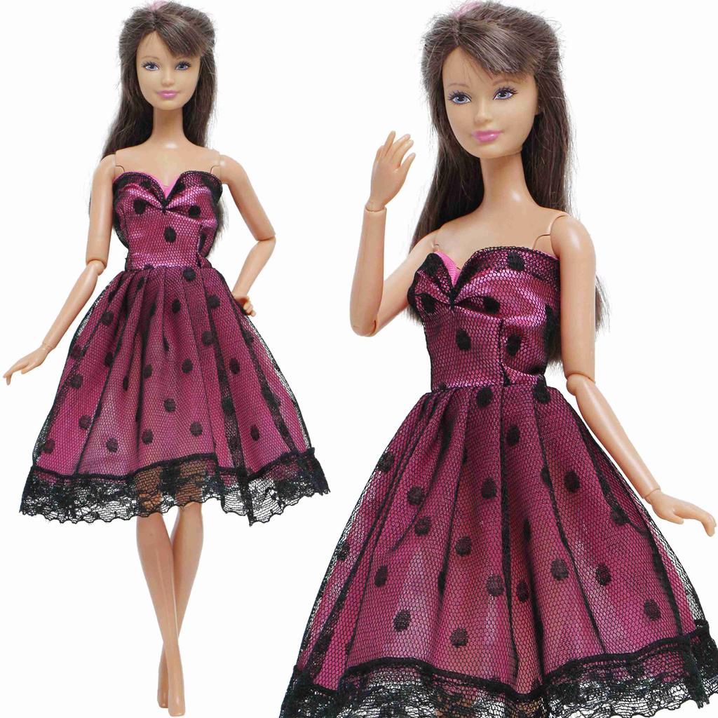 Одежда для кукол 30 см Модное платье Прозрачная юбка Одежда для кукол 30 см Аксессуары для кукол 1/6 Детская игрушка