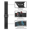 Ремешки 22 мм для Xiaomi Watch S4 Sport S3 S2 S1 Active Mi Watch Color 2 из нержавеющей стали с металлической сеткой для Huawei GT 5 4 3 2 Pro 46 мм