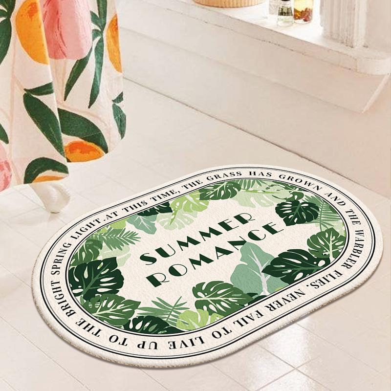 Коврик для ванной, нескользящий коврик в стиле INS, впитывающие ковры, входные коврики, коврики для балкона, крыльца, коврик для гостиной, ванной комнаты