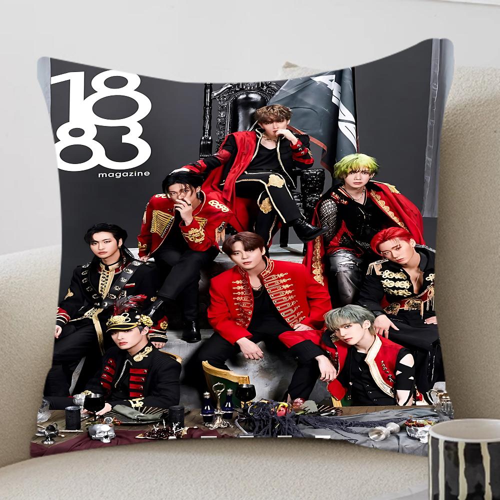 AATEEZZ KPOP Personalized Pillow Cover Kids Bedroom Wild Party Decor Pillowcase Kid Birthday Shower Gift