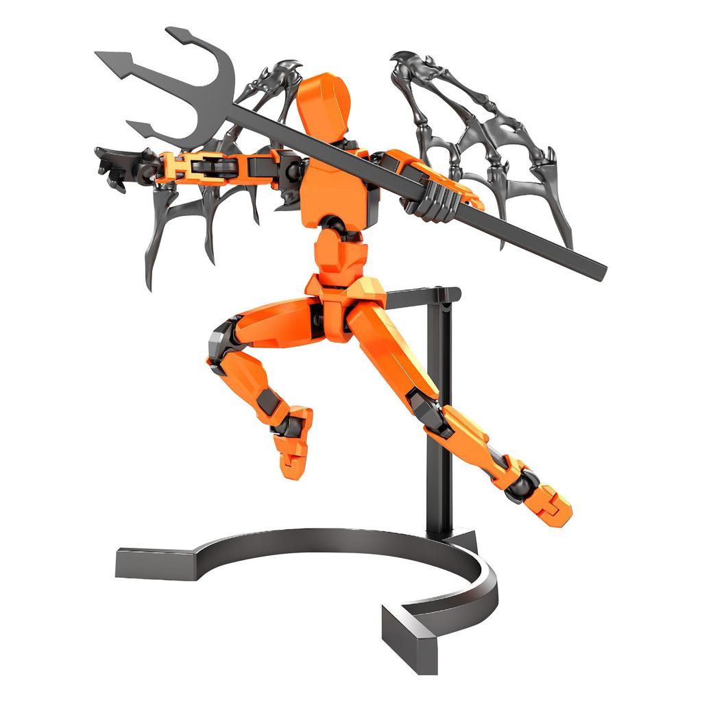 Мобильный набор кукол, 3D-робот-титан, подвижная кукла, подходит для коллекционеров, украшение для рабочего стола