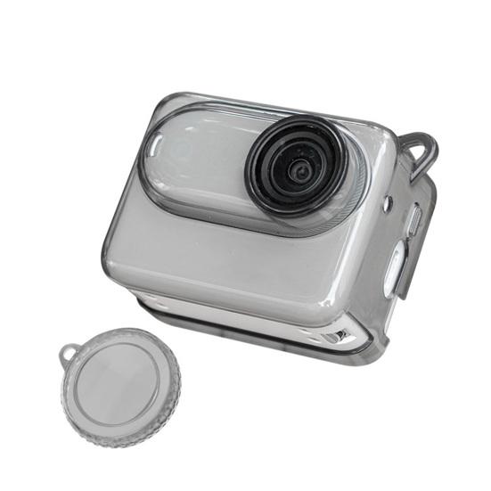 Защитный чехол для экшн-камеры для Insta360 GO 3S Водонепроницаемый Ударопрочный Защитник спортивной камеры Прозрачный