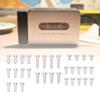 Metal Replacement Screws For RQ SX Classical Tape Player Maintenance Offering Seamlessly Compatibility And Extended Life