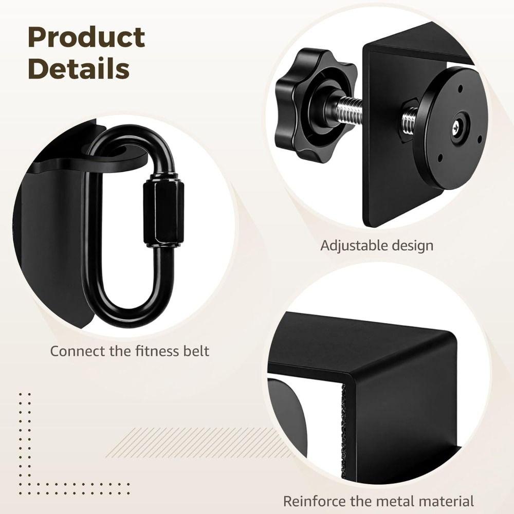 Adjustable Resistance Band Door Anchor Durable Yoga Fitness Equipment  Gym Accessories