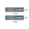 car styling badge stickers car audio center console decoration stickers for Ford Focus 2 MK2 MK5 Fiesta Mondeo Galax ST